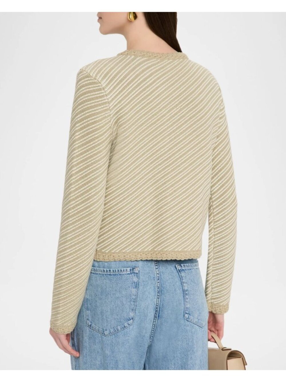 NEW Rag & Bone Women's XXS Eucalyptus Claire Tailored Cardigan NWT $398 - Picture 3 of 5